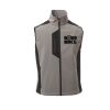 Cork Gilet Softshell da uomo bicolore elasticizzato con tasca al petto 95% poliestere 5% elastan 320gr Thumbnail