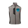 Cork Gilet Softshell da uomo bicolore elasticizzato con tasca al petto 95% poliestere 5% elastan 320gr Thumbnail