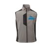 Cork Gilet Softshell da uomo bicolore elasticizzato con tasca al petto 95% poliestere 5% elastan 320gr Thumbnail