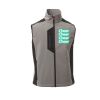 Cork Gilet Softshell da uomo bicolore elasticizzato con tasca al petto 95% poliestere 5% elastan 320gr Thumbnail