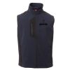 Cork Gilet Softshell da uomo bicolore elasticizzato con tasca al petto 95% poliestere 5% elastan 320gr Thumbnail