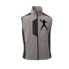 Cork Gilet Softshell da uomo bicolore elasticizzato con tasca al petto 95% poliestere 5% elastan 320gr Thumbnail