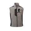 Cork Gilet Softshell da uomo bicolore elasticizzato con tasca al petto 95% poliestere 5% elastan 320gr Thumbnail
