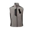 Cork Gilet Softshell da uomo bicolore elasticizzato con tasca al petto 95% poliestere 5% elastan 320gr Thumbnail