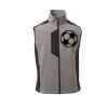 Cork Gilet Softshell da uomo bicolore elasticizzato con tasca al petto 95% poliestere 5% elastan 320gr Thumbnail