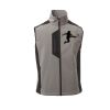 Cork Gilet Softshell da uomo bicolore elasticizzato con tasca al petto 95% poliestere 5% elastan 320gr Thumbnail