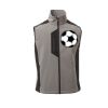 Cork Gilet Softshell da uomo bicolore elasticizzato con tasca al petto 95% poliestere 5% elastan 320gr Thumbnail