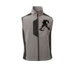 Cork Gilet Softshell da uomo bicolore elasticizzato con tasca al petto 95% poliestere 5% elastan 320gr Thumbnail