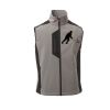 Cork Gilet Softshell da uomo bicolore elasticizzato con tasca al petto 95% poliestere 5% elastan 320gr Thumbnail