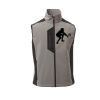 Cork Gilet Softshell da uomo bicolore elasticizzato con tasca al petto 95% poliestere 5% elastan 320gr Thumbnail