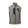 Cork Gilet Softshell da uomo bicolore elasticizzato con tasca al petto 95% poliestere 5% elastan 320gr Thumbnail