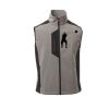 Cork Gilet Softshell da uomo bicolore elasticizzato con tasca al petto 95% poliestere 5% elastan 320gr Thumbnail