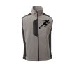 Cork Gilet Softshell da uomo bicolore elasticizzato con tasca al petto 95% poliestere 5% elastan 320gr Thumbnail