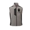 Cork Gilet Softshell da uomo bicolore elasticizzato con tasca al petto 95% poliestere 5% elastan 320gr Thumbnail