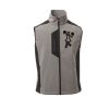 Cork Gilet Softshell da uomo bicolore elasticizzato con tasca al petto 95% poliestere 5% elastan 320gr Thumbnail