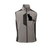Cork Gilet Softshell da uomo bicolore elasticizzato con tasca al petto 95% poliestere 5% elastan 320gr Thumbnail