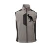 Cork Gilet Softshell da uomo bicolore elasticizzato con tasca al petto 95% poliestere 5% elastan 320gr Thumbnail
