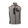 Cork Gilet Softshell da uomo bicolore elasticizzato con tasca al petto 95% poliestere 5% elastan 320gr Thumbnail