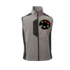Cork Gilet Softshell da uomo bicolore elasticizzato con tasca al petto 95% poliestere 5% elastan 320gr Thumbnail