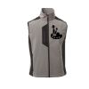 Cork Gilet Softshell da uomo bicolore elasticizzato con tasca al petto 95% poliestere 5% elastan 320gr Thumbnail