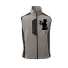 Cork Gilet Softshell da uomo bicolore elasticizzato con tasca al petto 95% poliestere 5% elastan 320gr Thumbnail