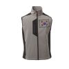 Cork Gilet Softshell da uomo bicolore elasticizzato con tasca al petto 95% poliestere 5% elastan 320gr Thumbnail