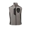 Cork Gilet Softshell da uomo bicolore elasticizzato con tasca al petto 95% poliestere 5% elastan 320gr Thumbnail