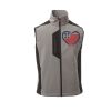 Cork Gilet Softshell da uomo bicolore elasticizzato con tasca al petto 95% poliestere 5% elastan 320gr Thumbnail