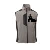 Cork Gilet Softshell da uomo bicolore elasticizzato con tasca al petto 95% poliestere 5% elastan 320gr Thumbnail