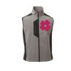 Cork Gilet Softshell da uomo bicolore elasticizzato con tasca al petto 95% poliestere 5% elastan 320gr Thumbnail