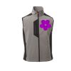 Cork Gilet Softshell da uomo bicolore elasticizzato con tasca al petto 95% poliestere 5% elastan 320gr Thumbnail