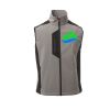 Cork Gilet Softshell da uomo bicolore elasticizzato con tasca al petto 95% poliestere 5% elastan 320gr Thumbnail