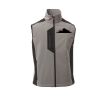 Cork Gilet Softshell da uomo bicolore elasticizzato con tasca al petto 95% poliestere 5% elastan 320gr Thumbnail