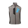 Cork Gilet Softshell da uomo bicolore elasticizzato con tasca al petto 95% poliestere 5% elastan 320gr Thumbnail