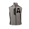 Cork Gilet Softshell da uomo bicolore elasticizzato con tasca al petto 95% poliestere 5% elastan 320gr Thumbnail