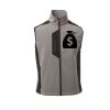 Cork Gilet Softshell da uomo bicolore elasticizzato con tasca al petto 95% poliestere 5% elastan 320gr Thumbnail