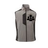 Cork Gilet Softshell da uomo bicolore elasticizzato con tasca al petto 95% poliestere 5% elastan 320gr Thumbnail