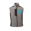 Cork Gilet Softshell da uomo bicolore elasticizzato con tasca al petto 95% poliestere 5% elastan 320gr Thumbnail