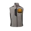 Cork Gilet Softshell da uomo bicolore elasticizzato con tasca al petto 95% poliestere 5% elastan 320gr Thumbnail