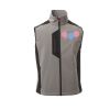 Cork Gilet Softshell da uomo bicolore elasticizzato con tasca al petto 95% poliestere 5% elastan 320gr Thumbnail
