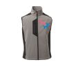 Cork Gilet Softshell da uomo bicolore elasticizzato con tasca al petto 95% poliestere 5% elastan 320gr Thumbnail