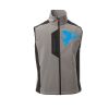 Cork Gilet Softshell da uomo bicolore elasticizzato con tasca al petto 95% poliestere 5% elastan 320gr Thumbnail