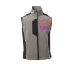 Cork Gilet Softshell da uomo bicolore elasticizzato con tasca al petto 95% poliestere 5% elastan 320gr Thumbnail