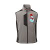 Cork Gilet Softshell da uomo bicolore elasticizzato con tasca al petto 95% poliestere 5% elastan 320gr Thumbnail