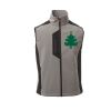 Cork Gilet Softshell da uomo bicolore elasticizzato con tasca al petto 95% poliestere 5% elastan 320gr Thumbnail