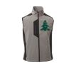 Cork Gilet Softshell da uomo bicolore elasticizzato con tasca al petto 95% poliestere 5% elastan 320gr Thumbnail