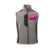 Cork Gilet Softshell da uomo bicolore elasticizzato con tasca al petto 95% poliestere 5% elastan 320gr Thumbnail