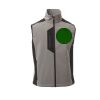 Cork Gilet Softshell da uomo bicolore elasticizzato con tasca al petto 95% poliestere 5% elastan 320gr Thumbnail