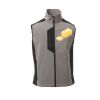 Cork Gilet Softshell da uomo bicolore elasticizzato con tasca al petto 95% poliestere 5% elastan 320gr Thumbnail