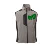 Cork Gilet Softshell da uomo bicolore elasticizzato con tasca al petto 95% poliestere 5% elastan 320gr Thumbnail